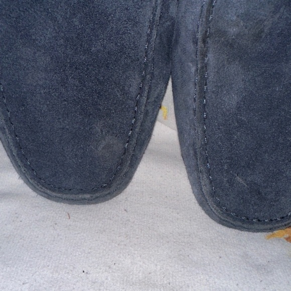 Aldo Dark Suede Slip-On Loafers - Picture 11 of 12